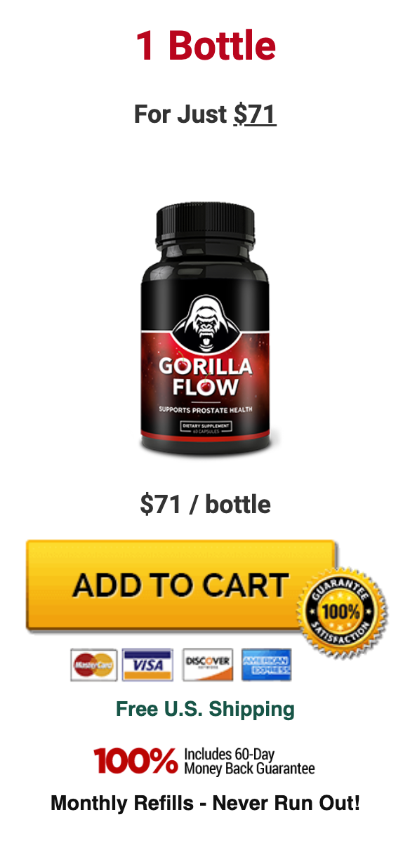 Gorilla Flow - 1 Bottle